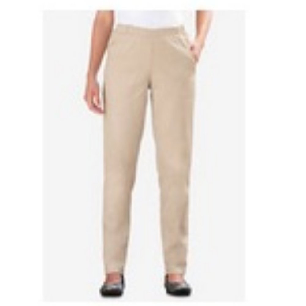 New  Women Plus size kahki Straight Leg Jean